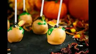 Dulce de Leche Hazelnut Pumpkin Cake Pop Recipe