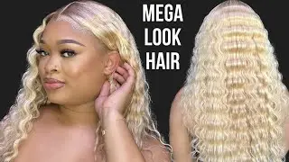 Ash Blonde Highlight Wig ft. MEGALOOK HAIR