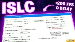 ISLC (Intelligent Standby List Cleaner) &mdash; полное руководство по настройке для увеличения FPS и ум...