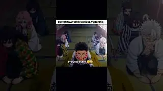 Demon Slayer School Version 😈 | Who Looks More Dangerous? | Phonk Edit
