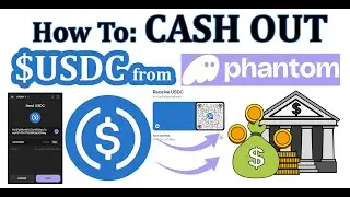 Как вывести USDC из кошелька Phantom на Coinbase (превратить их в деньги на своем банковском счете)