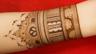 Gorgeous bridal mehndi design | Wedding special unique henna design | Full hand stylish mehndi art