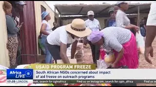 South African NGOs concerned about impact of American aid freeze