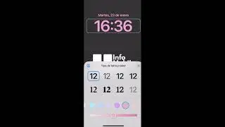 Comment changer la couleur et la police de l'horloge de votre &eacute;cran de verrouillage sur iPhone
