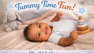 Tummy Time With Baby RJ 👶💙 | Baby Development & Cute Moments | The RJ Show