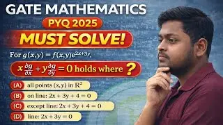 Gate Mathematics 2025 Solution of Q.No. 18