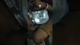 Ct 100 DRL light fixed #ct100 #automobile #modified #rider #fz #1million #1000subscriber #drllight