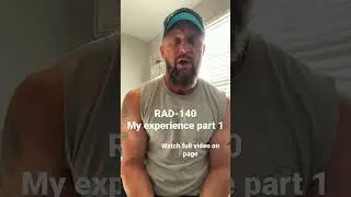 RAD-140 My experience Pt.1 #rad140 #sarms #bodybuilding ￼