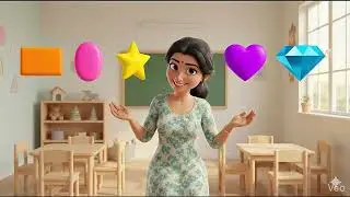 Learn Shapes Circle, Square, Triangle, Rectangle & more | Educational Videos For KidsTube