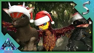 ARKS XMAS EVENT! CRAZY COLOURED DINOS & SANTA HATS ON CREATURES - Ark: Aberration [DLC Gameplay E17]