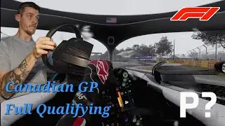 WET WEATHER STRIKES! 😱 Dramatic Qualifying at the Canadian Grand Prix | F1 Career Mode Race 9