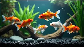 Aquarium Ambience 4K | Peaceful Fish Tank Sounds for Deep Sleep & Calm