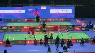 Badminton Singapore Open 2025 MD Quarterfinal Kim&Seo (KOR) vs Wang/Liang (CHN) Game 1