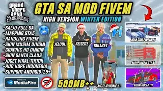 SHARE‼️MODPACK FIVEM HIGH V1 WINTER EDITION FULL JDM DRIFT& MAPPING GTA5 FULL SKIN FIVEM CUMA 500MB🥶