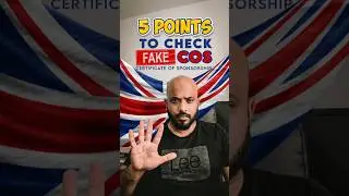 5 Checks to Spot a Fake Certificate of Sponsorship.Before you trust a CoS, make sure it&rsquo;s genuine.