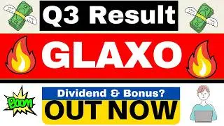 GlaxoSmithKline Pharma | Q3 results 2025 today | GLAXO share latest news | Q3 results 2026 today