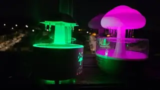 10 minutes humidifier rain sounds for better sleep|| It will put you to sleep in minutes 