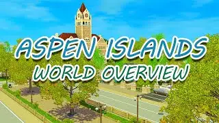 I WANNA VISIT THIS WORLD!! Aspen Islands World Overview The Sims 3