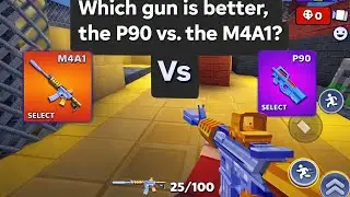 Which gun is better, the P90 vs. the M4A1? 