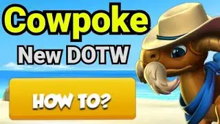 New DOTW | Cowpoke Dragon | How to Breed Combination | Dragon Mania legends | Dml