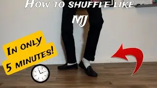 How To Do The “James Brown Shuffle” (ONLY 2 MINUTES) - Tutorial | Isak MJ Studios
