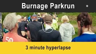 Burnage Parkrun Hyperlapse - 3 mins - 19.04.25
