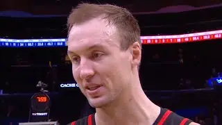 Luke Kennard PostGame Interview | Atlanta Hawks vs Golden State Warriors