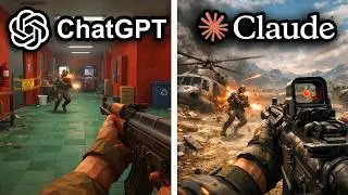 ChatGPT против Клода создают Call of Duty с нуля