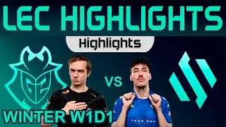 G2 vs BDS Highlights LEC Winter Season 2024 W1D1 G2 Esports vs Team BDS by Onivia