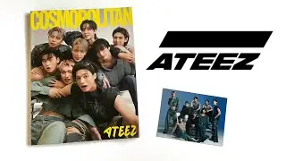 Unboxing: ATEEZ COVER COSMOPOLITAN MAGAZINE AUGUST 2023 ISSUE