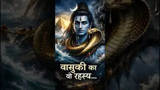 👉 शिव के गले में वासुकी क्यों है? समुद्र मंथन का वो रहस्य #shortsfeed #mahadev #shorts #viral 🐍🐍