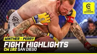 AMERICAN MASTERCLASS 🇺🇸 | Bobby Winther vs. Blake Perry | CW 182 San Diego Fight Highlights