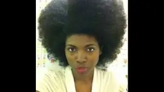 3 months of natural hair growth (twists)