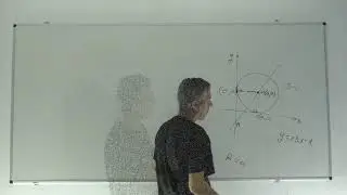 פתרון בגרות 481 קיץ 2014 מועד ג שאלה 2 -גיאומטריה אנליטית עם מעגל.
