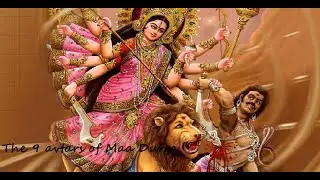 The nine Avatars of Goddess Durga