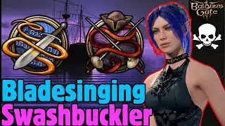 Bladesinging Swashbuckler Wizard / Rogue Build - Baldur's Gate 3