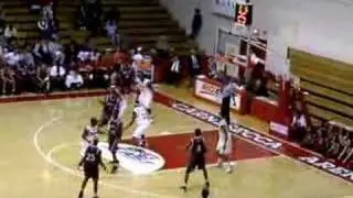 Malik Boothe makes 3-pointer St. John's VS Molloy College