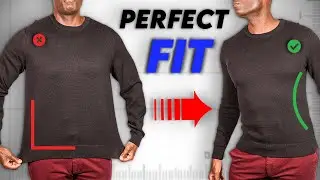 How To Tailor A Sweater (PRO TAILORING TUTORIAL)