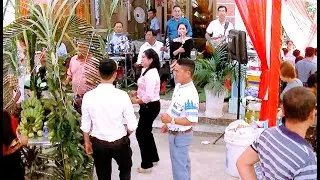 Nhac Song Chan Khang/khmer# trà cú trà vinh/Dạ đc chơi đám cưới bên trai ở bên khet pra phặng TV