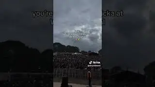 Masicka whites ignite the fans at wireless 🔥🔥🔥