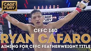 Ryan Cafaro post-fight interview on UFC FIGHT PASS | CFFC 140