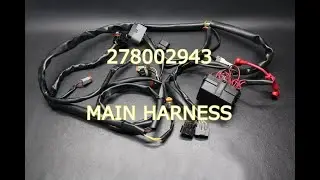 SEADOO RXP-X 260RS 2012model Genuine MAIN HARNESS Used [S581-054]