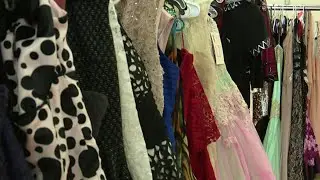 Girls receive free prom dresses
