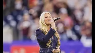 Julia Cole - NRG STADIUM - Texas Bowl National Anthem