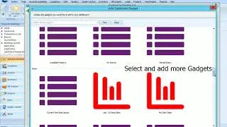How to Create a Dashboard using Axolon ERP software