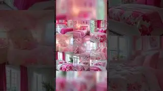 Pink room decor ideas 🩷   #pinkroom #girlroom #roomdecor