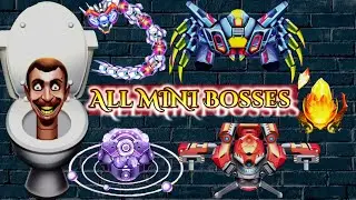 Space Shooter All mini bosses | Rocket Studio