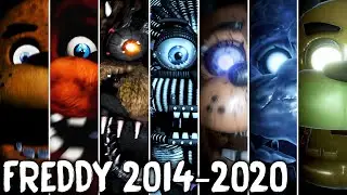 Evolution of Freddy Jumpscare in FNAF (2014-2020)