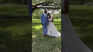 Instagram vs. Snapchat #lol #weddinghumor #instagramvsreality #weddingcontent #weddingday