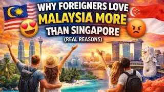 Why Foreigners Love Malaysia More Than Singapore (Real Reasons)..!!!!